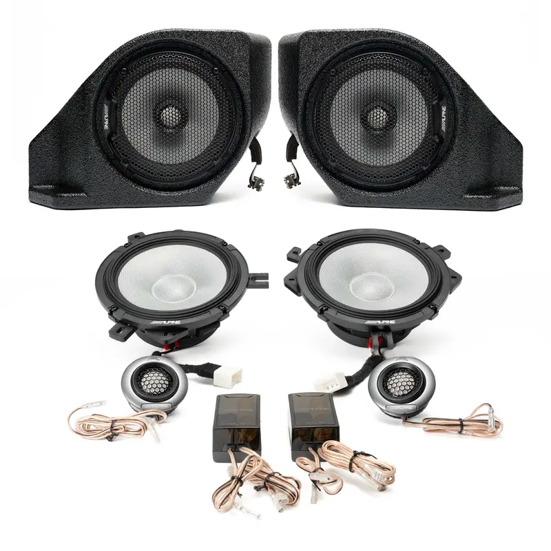 Alpine R Series Complete Plug & Play Speaker Bundle Upgrade | '21- Current Ford Bronco 1