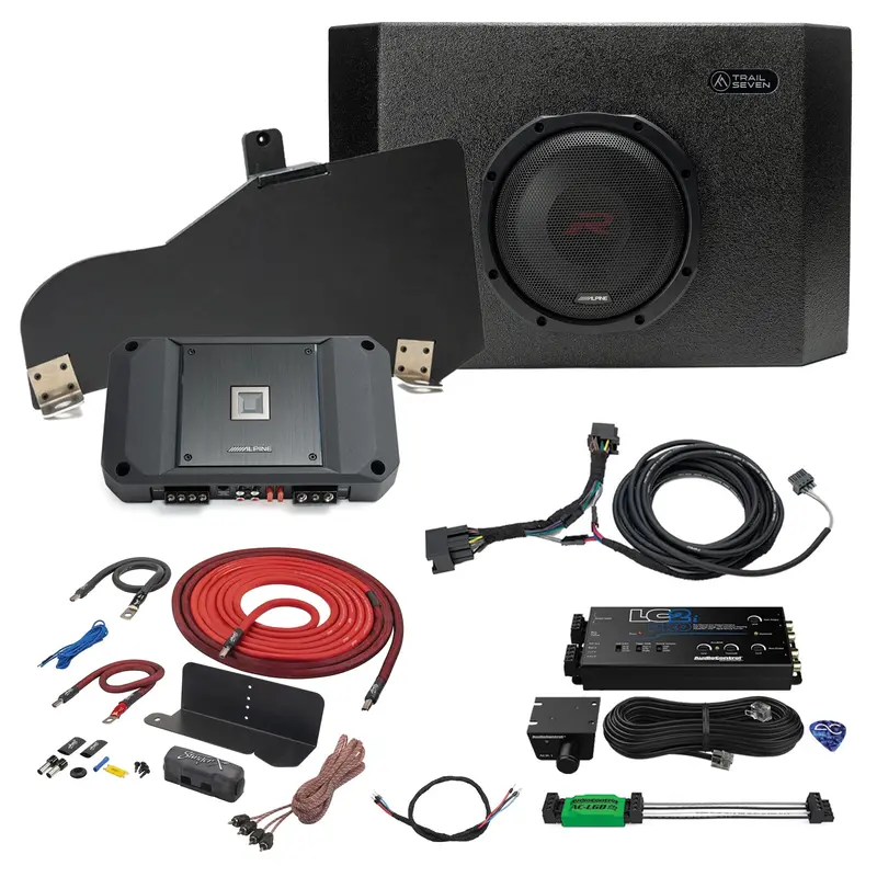 Alpine R Series Plug & Play 12" Tailgate Subwoofer W/ Mono Amp Bundle (Non B&O) | '21- Current Ford Bronco 1