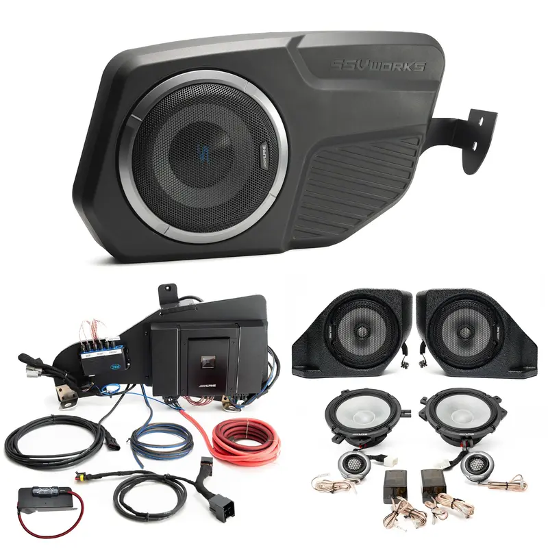 Alpine R-Series Plug & Play Full System Bundle Upgrade 2 & 4-Door (B&O System) | '21- Current Ford Bronco 1