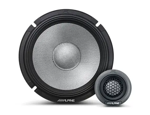 Alpine R2-S65c Next-Generation R-Series 6.5" Component Speaker Set 1