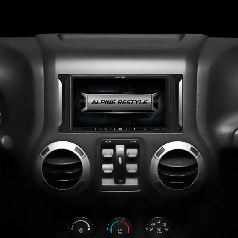 Alpine Restyle I407-Wra-Jk 7" Multimedia Receiver | '07-'18 Jeep Jk Wranglers 1