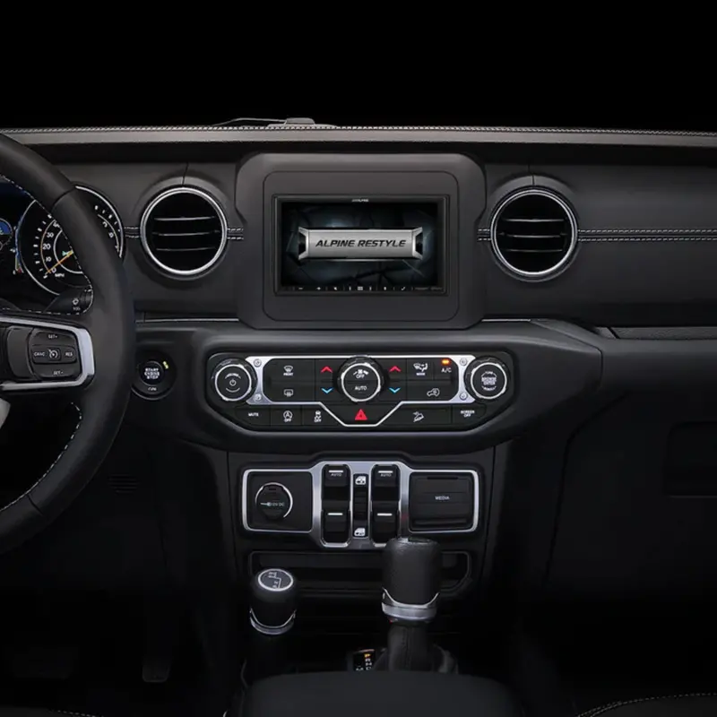 Alpine Restyle I407-Wra-Jl 7" Multimedia Receiver | '18-'23 Jeep Jl Wranglers/ '20+ Jeep Jt Gladiators 1