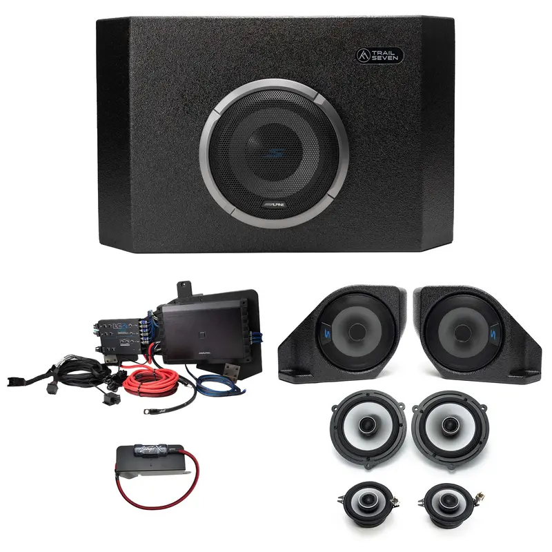Alpine S- Series Plug & Play Full System Bundle 2 & 4-Door (Non-B&O System) | '21- Current Ford Bronco 1