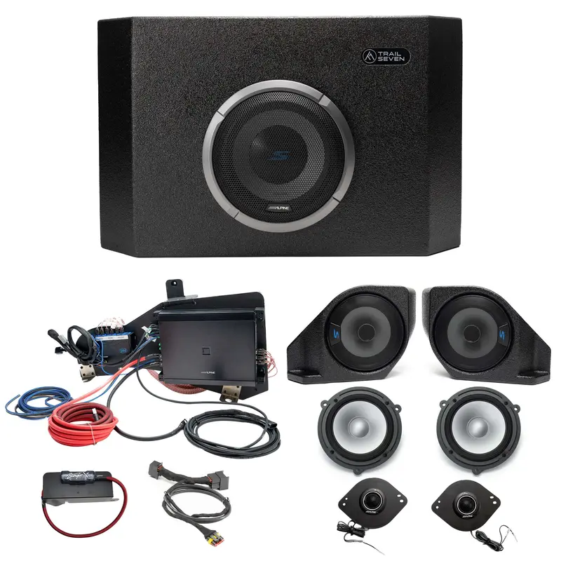 Alpine S-Series Plug & Play Full System Bundle Upgrade 2 & 4-Door (B&O System) | '21- Current Ford Bronco 1