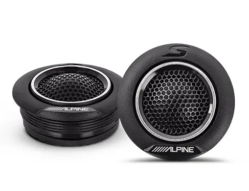 Alpine S2-S10tw S-Series 1” Component Tweeter Set 1