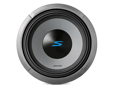 Alpine S2-W12d4 Next-Generation 12” S-Series Subwoofer With Dual 4-Ohm Voice Coils 1