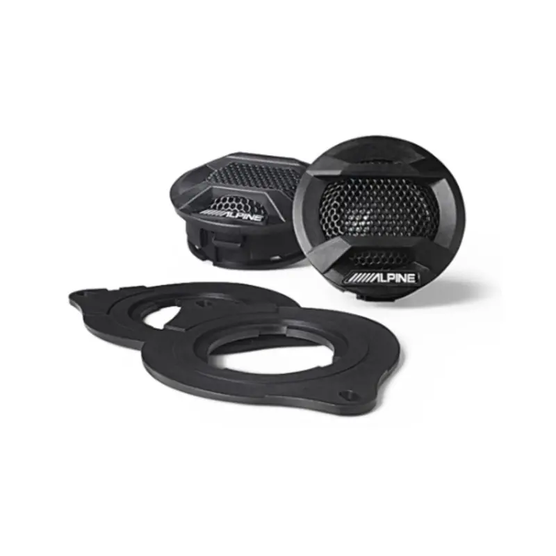 Alpine Spv-10Tw-Wra Weather Resistant 1" Component Tweeters | '07-'24 Jeep Wranglers And Jeep Gladiators 1