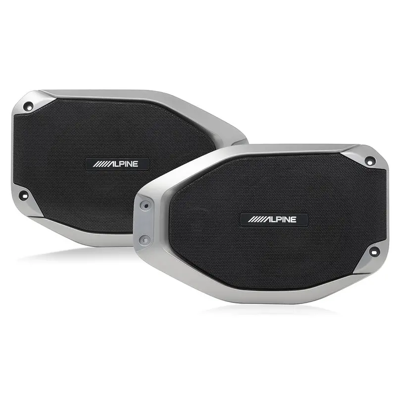 Alpine Spv-65-Jlt Weather Resistant Rear Soundbar Upgrade Kit | '18-'23 Jl Wrangler/ '20+ Jt Gladiator 1