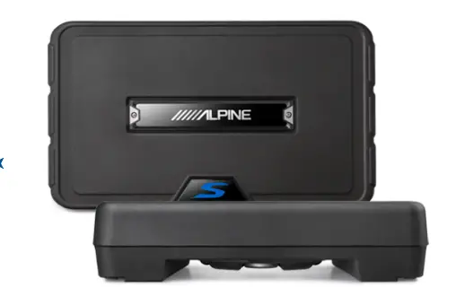 Alpine Ss-Sb12 Single 12" S-Series Shallow Preloaded Subwoofer 1