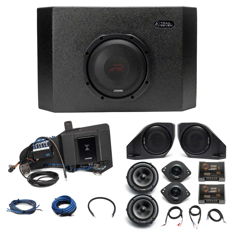 Alpine Status Series Plug & Play Full System Bundle Upgrade (B&O System) | '21 - Current Ford Bronco 1