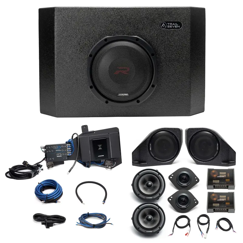 Alpine Status Series Plug & Play Full System Bundle Upgrade (Non-B&O System) | '21- Current Ford Bronco 1