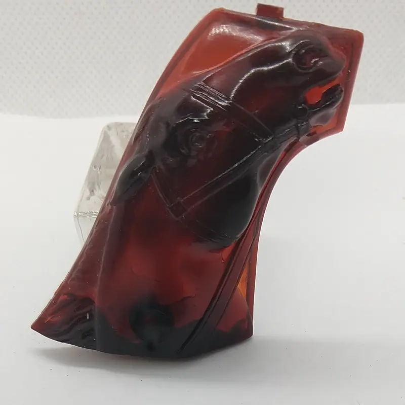 Amber Leslie Henry Horse Cap Gun Grips 1