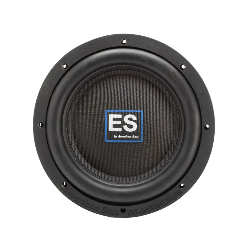 American Bass Es-1044 10" 500W Rms Shallow Car Subwoofer Dvc 4-Ohm 1