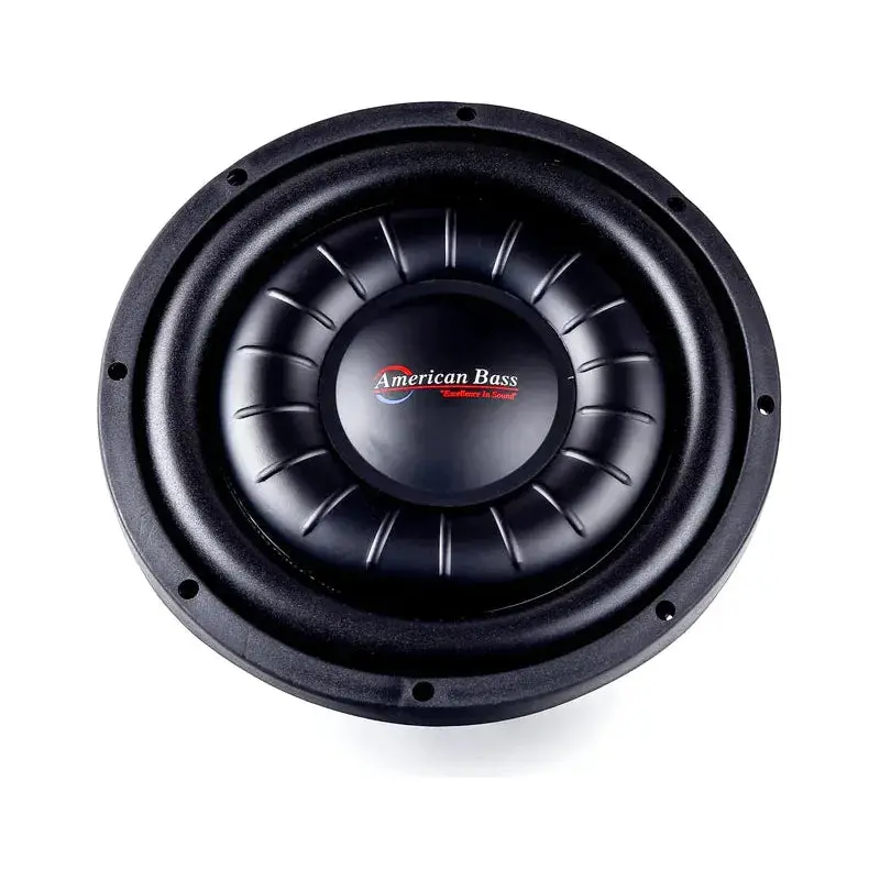 American Bass Hawk Slim 10 10" 700W Rms Shallow Subwoofer Dvc 4-Ohm 1