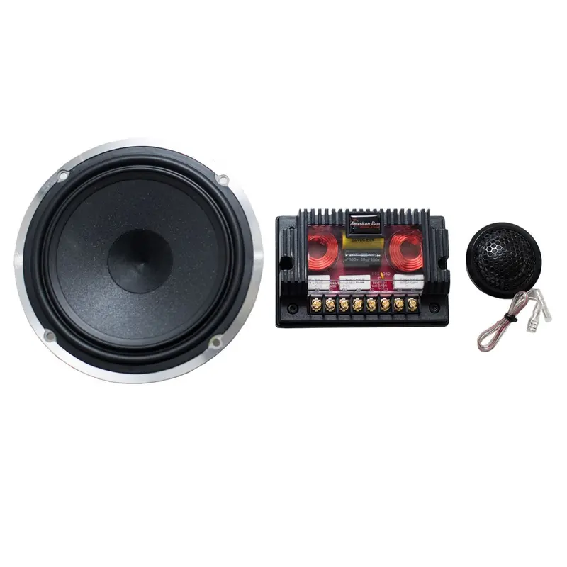 American Bass Symphony 6.5 6.5" Component Car Speakers (Pair) 1