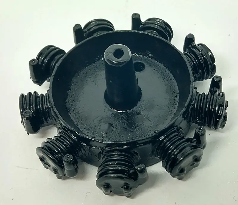 American Flyer Tri-Motor Airmail Engine. 2" Diameter 1