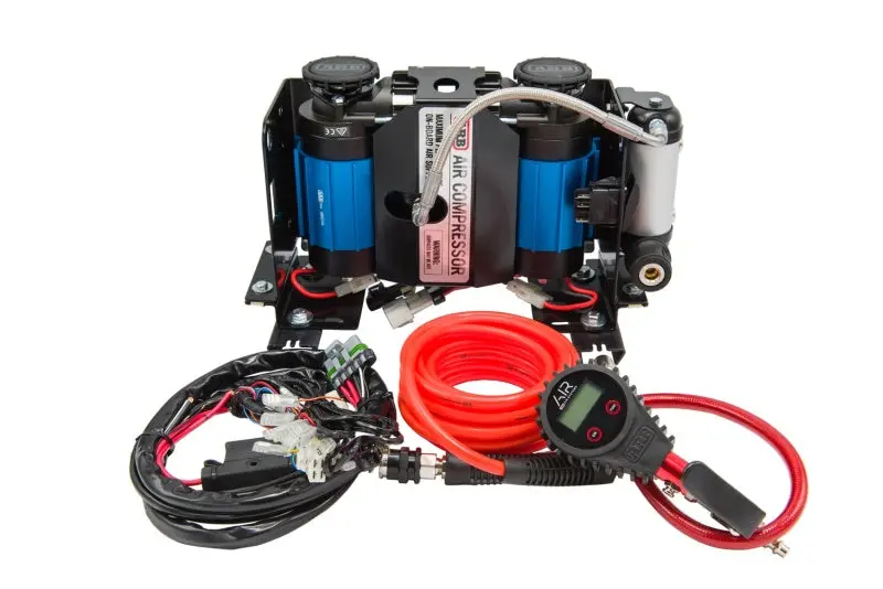 Arb High Performance Twin On-Board Air Compressor Kit 1