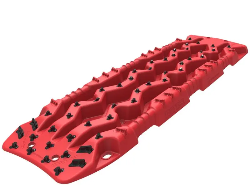 Arb Tred Pro All-Terrain Recovery Boards - Red, Set Of 2 1