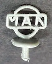 Arnold 3500 Man Truck Hood Ornament. M.A.N. 1