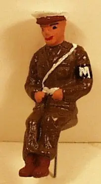 Arnold Military Figure : Composition Type Toy Soldier : 52Mm 1