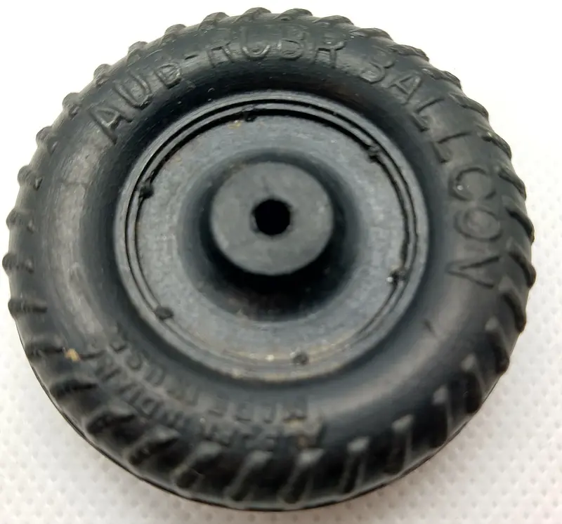Auburn Rubber Original Tractor Wheel. 2" X 1/2" 1