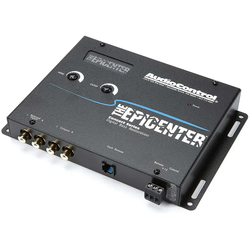 Audiocontrol Epicenter Digital Bass Processor With Remote Bass Level Control 1
