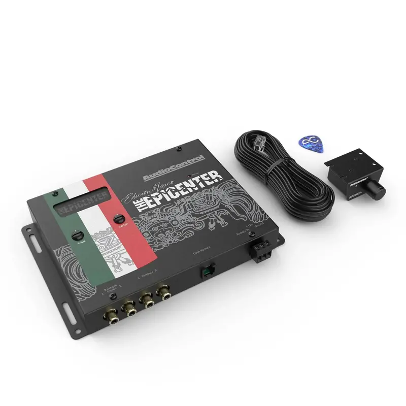Audiocontrol Epicenter Mexico Edition Bass Restoration Processor With Remote Bass Level Control 1