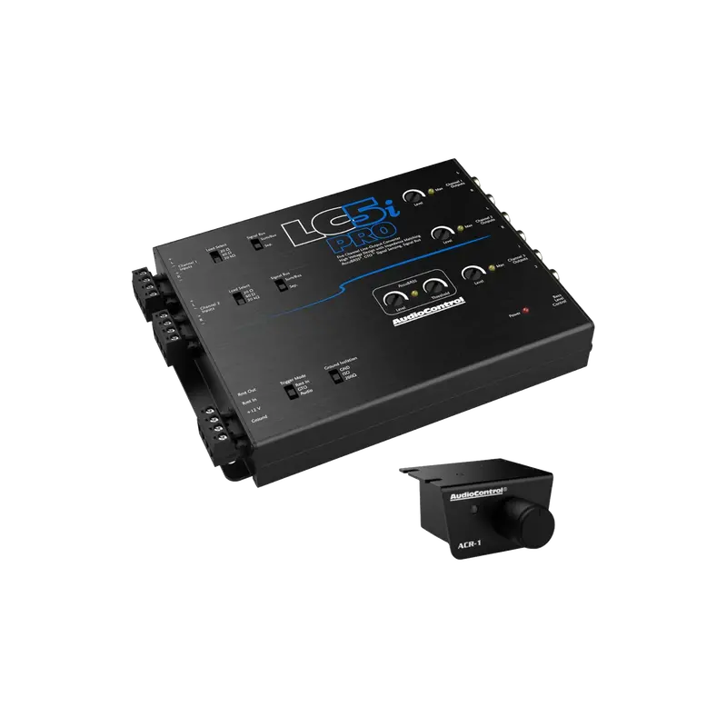 Audiocontrol Lc5i Pro 5-Channel 400W Line Out Converter W/ Accubass & Remote 1