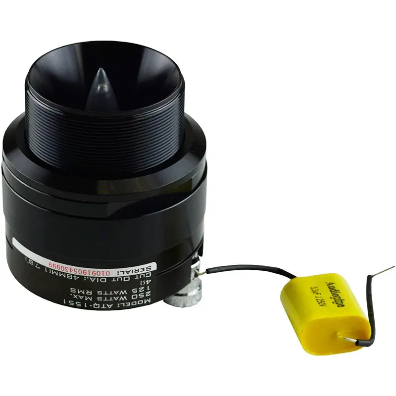 Audiopipe Atq-1551 125W High Compression Super Bullet Tweeter (Single) 1
