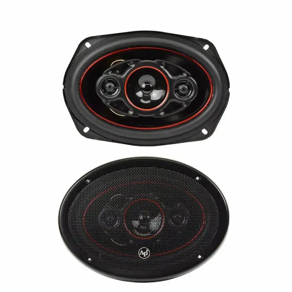 Audiopipe Csl-6924R 6X9" 250W 4-Way Coaxial Speakers 4-Ohm (Pair) 1