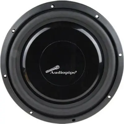Audiopipe Ts-Fa800 8" 150W Rms Shallow Subwoofer Dvc 4-Ohm 1