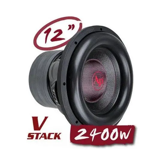 Audiopipe Txx-Bdc-V-12 12" 1200W Rms Subwoofer Dvc 4-Ohm 1
