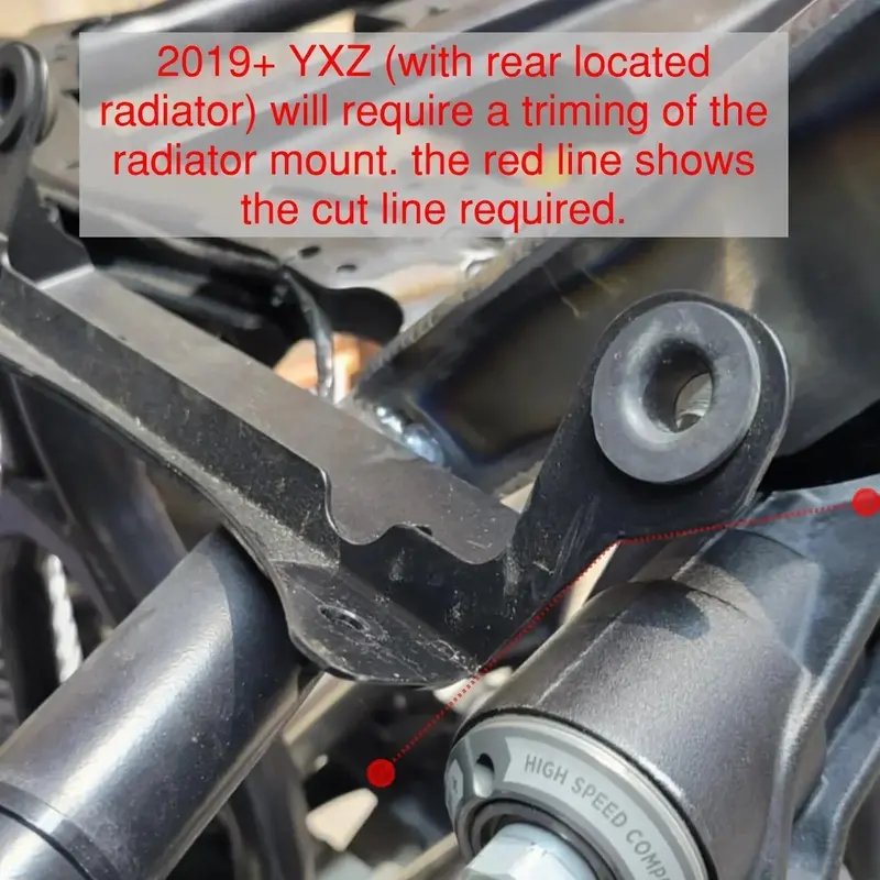 Avid Yxz Xc 64" Rear Arm Kit 2