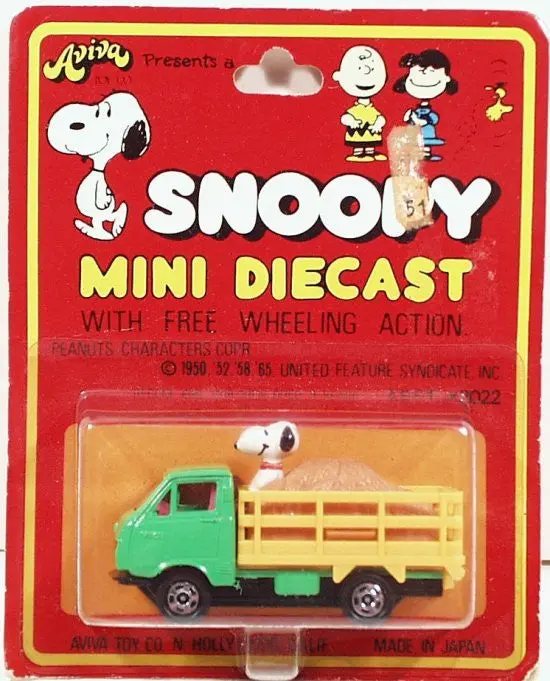 Aviva Diecast 1965 Snoopy In Truck 1