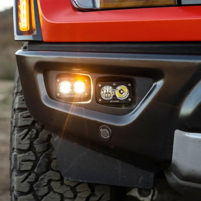 Baja Designs S2 Sae/S2 Pro Fog Pocket Kit I '22- Current Ford Bronco Raptor 1
