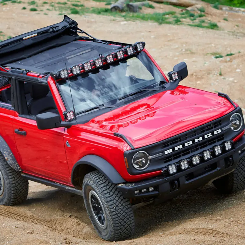Baja Designs Xl Linkable Roof Mount Light Kit I '21- Current Ford Bronco 1
