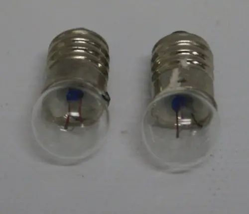 Battery Operated Toy Replacement Bulbs.  Set Of Two.  2.5 Volt. 1