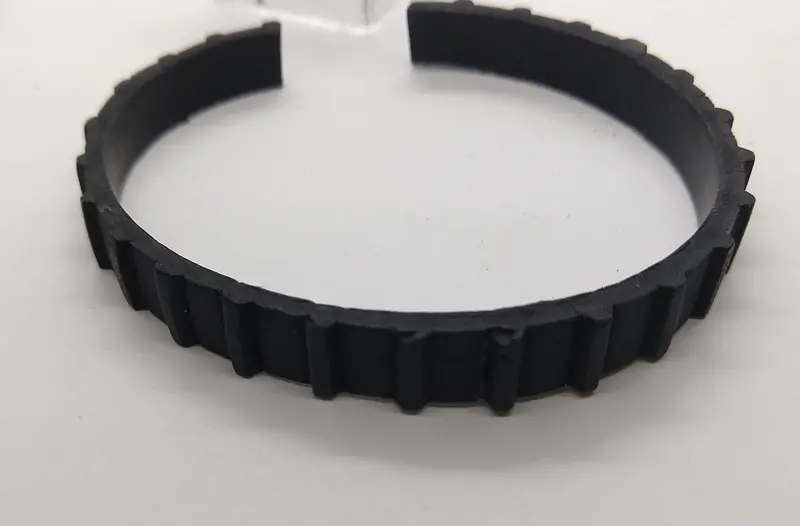 Black Track 7-5/8" X 3/8" Length Of Single Track Is One Piece 1