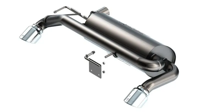 Borla 2.7L Atak Axle-Back Exhaust System With Bright Chrome Tips | 2021+ Ford Bronco 1