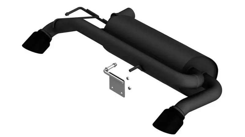 Borla 2.7L S-Type Axle-Back Exhaust System With Black Coated Tips | 2021+ Ford Bronco 1