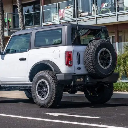 Borla 2.7L S-Type Axle-Back Exhaust System With Bright Chrome Tips | 2021+ Ford Bronco 2