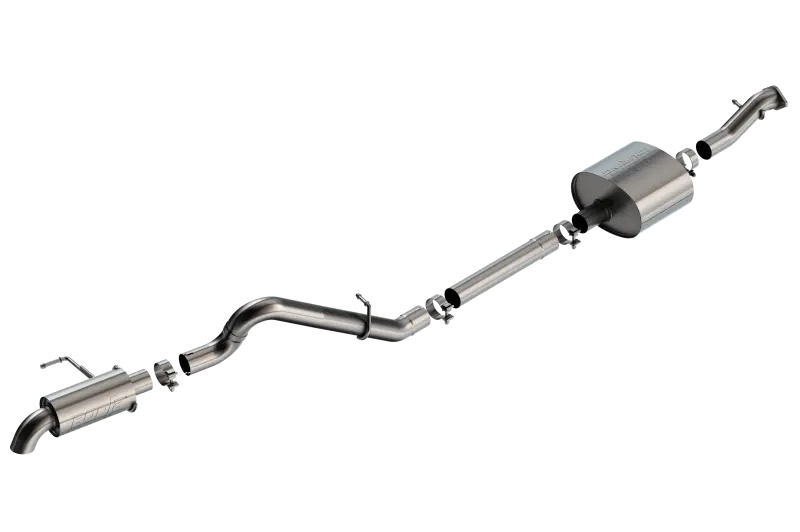 Borla 2.7L Touring Cat-Back Exhaust System With High Clearance Climber Design | 2021+ Ford Bronco 1