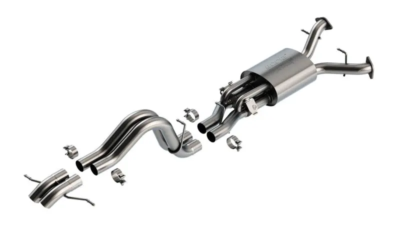 Borla 3.0L Cat-Back Exhaust System High Clearance Climber Design With Atak Sound| 2021+ Ford Bronco Raptor 1