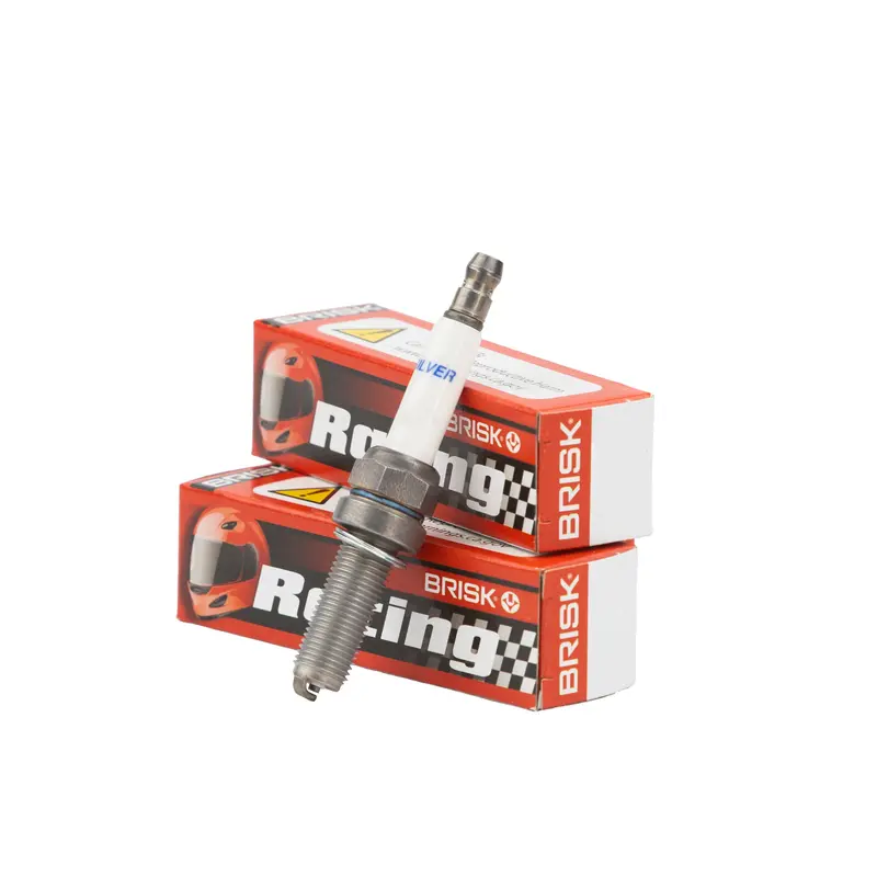 Brisk Can-Am X3 Turbo Silver Racing Spark Plug Set - (3) 1