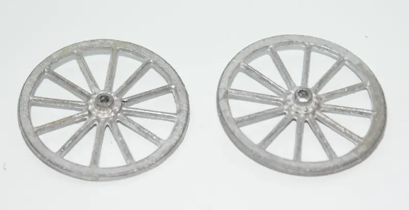 Britains Cast Wheels 1.5" Dia. Army Ser. Corp #146 Rear 1