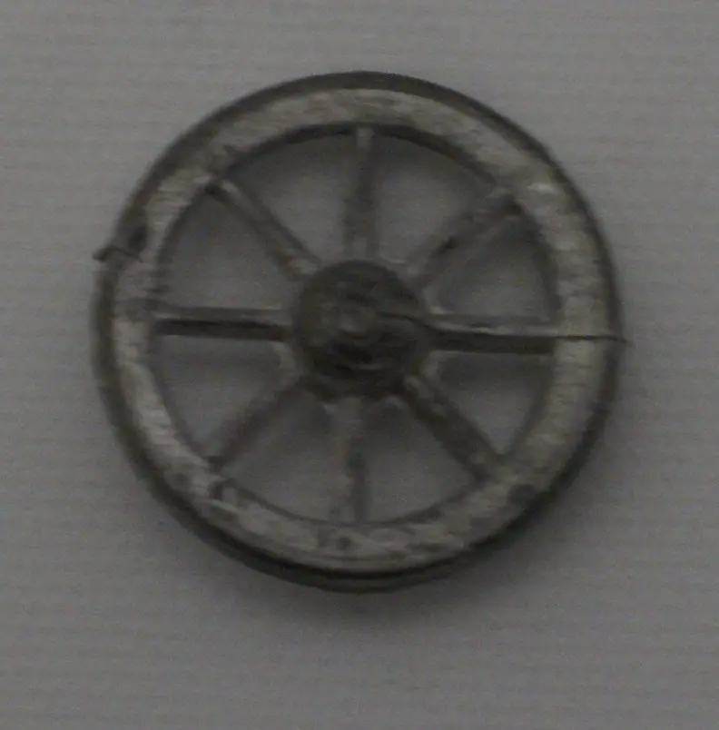 Britains Ltd. Log Cart Wheel 1