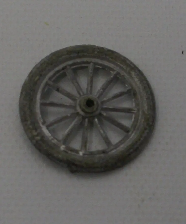 Britains Ltd. Small Spoked Cast Wheel. 1