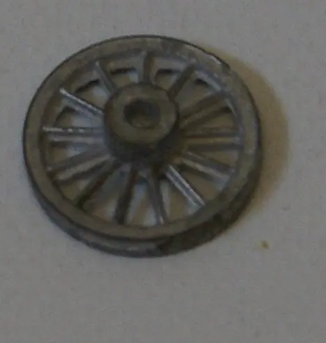 Britains Ltd. Two 9/16" Diameter Spoked Wheels. 1