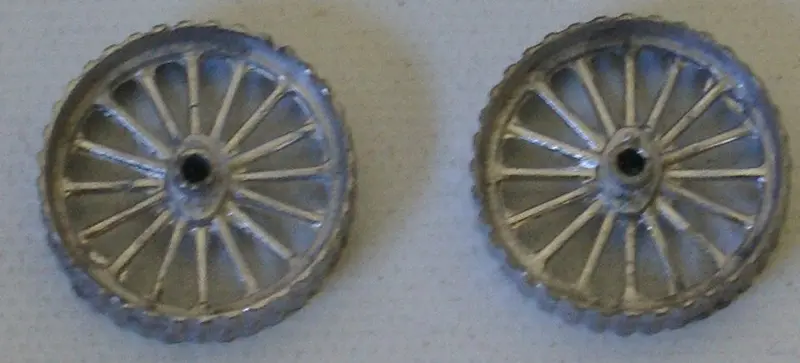 Britains Toy Chalmers Tractor Cast Wheels 1