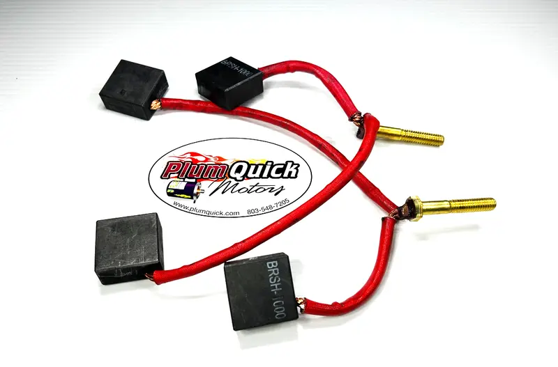 Brush Set For Club Car, Ez-Go And Yamaha Plum Quick Blue Hornet Brand Golf Cart Motors 1
